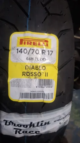 PNEU DIABLO ROSSO II 140/70 R17 NOVO