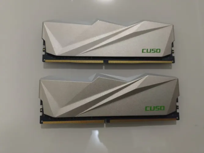 Memória DDR4 16GB 3200M (2x8) CUSO com RGB