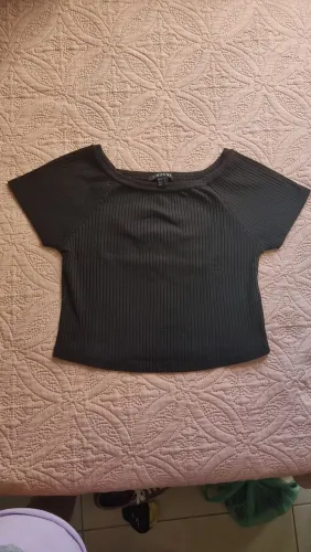 Cropped preto - Zinzane