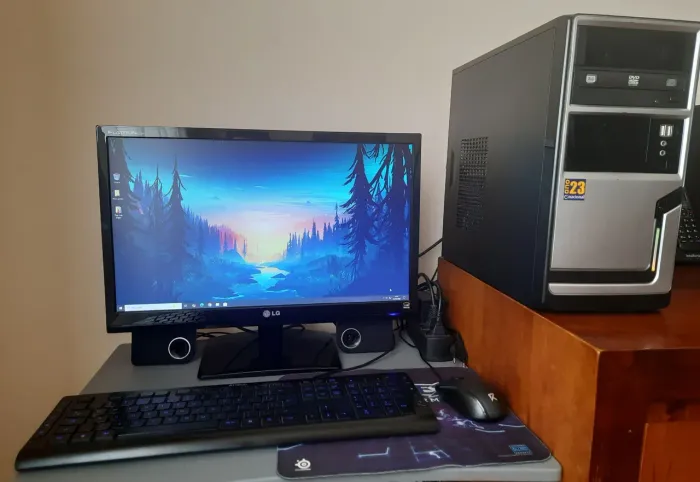 PC Completo Core i3 3240, 8gb, ssd 128gb, monitor 22 polegadas