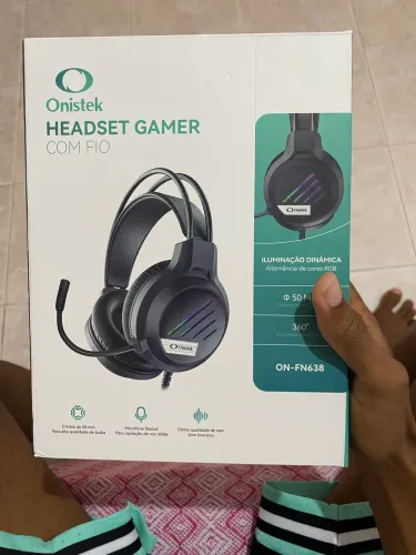 Fone de ouvido HEADSET GAMER com fio