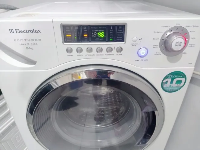 Lava e Seca Electrolux EcoTurbo 9kg 127v