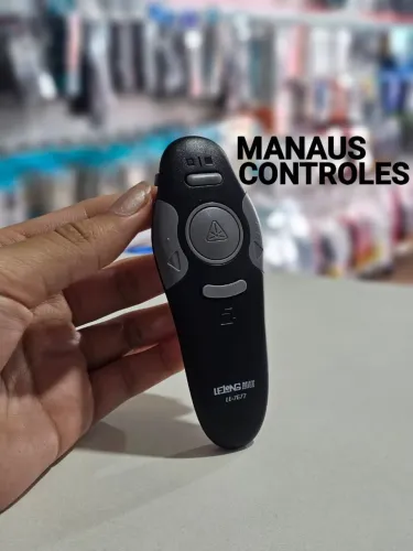 Controle para passar slides com laser 
