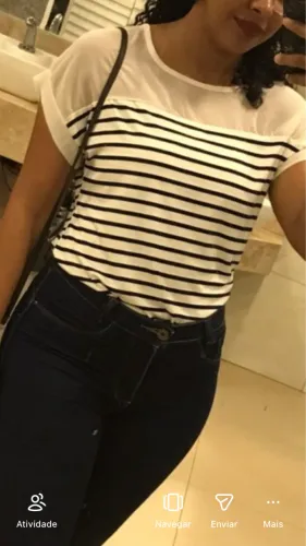 Blusa listrada