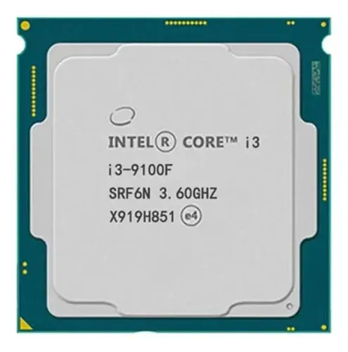 Intel core i3 9100f 3.60ghz 4 núcleos para Desktop 