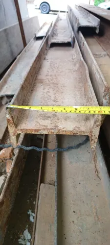 VIGA DE FERRO  I DE 4,00MTS DE COMPRIMENTO X 20CM LARGURA /// R$1000,00