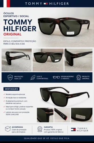 Óculos Tommy Hilfiger original