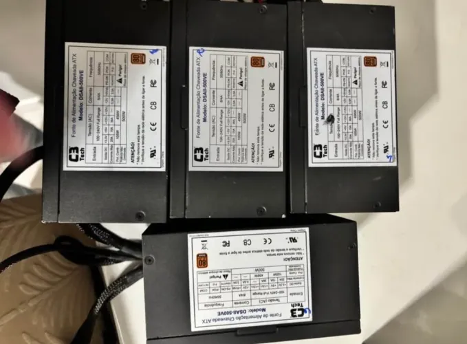 Fonte c3 tech 500w 80plus bronze