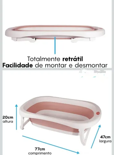 Banheira retrátil
