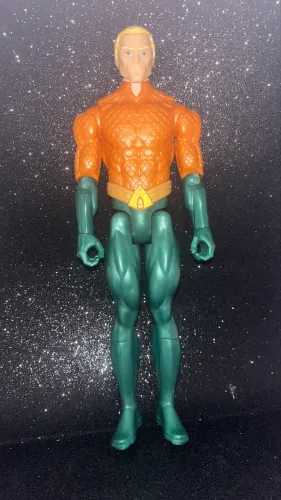 Boneco Aquaman Mattel Liga Da Justiça Ref. Djw77