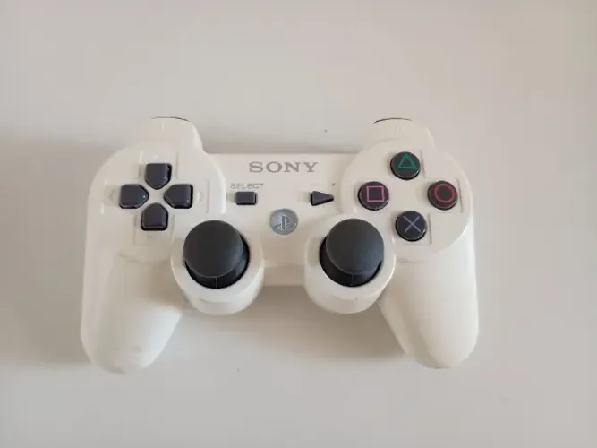 Controle joystick sem fio Sony Dualshock 3 PS3 BRANCO