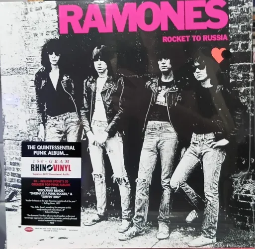 LP IMPORTADO RAMONES LACRADO - ROCKET TO RUSSIA