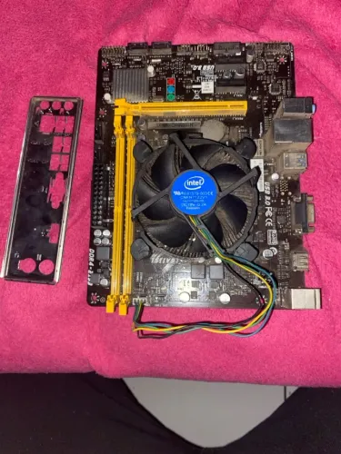 Kit Placa Mãe H110m + I5 7400