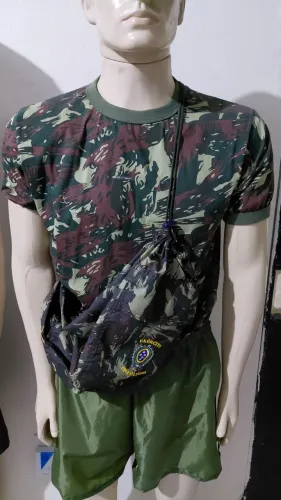 Camisa Camuflada de algodão 