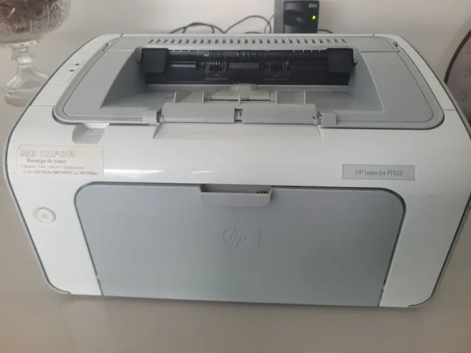 Impressora HP LaserJet P1102 + No break