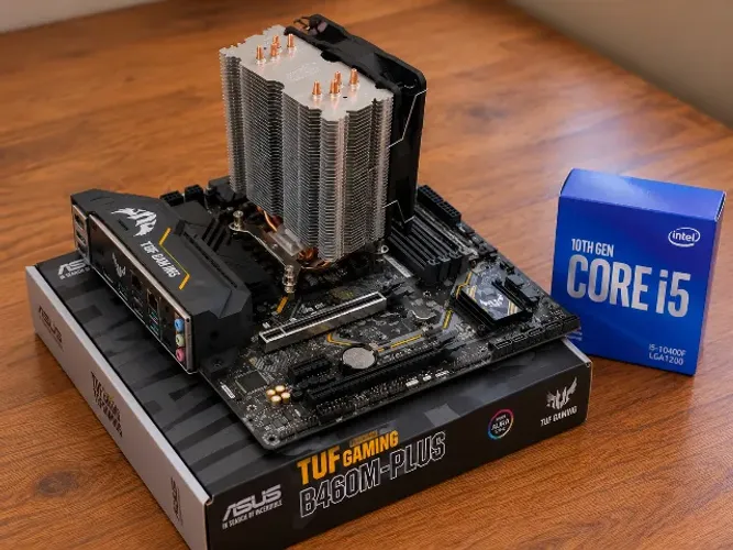 KIT UPGRADE i5-10400F + ASUS TUF B460M-PLUS + AIR COOLER DEEPCOOL 120MM