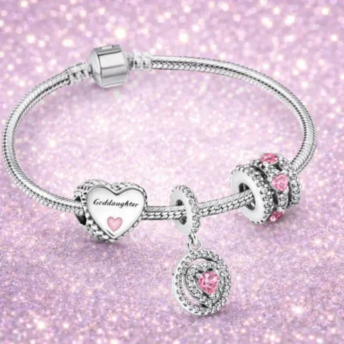 Pulseira Feminina com Berloques