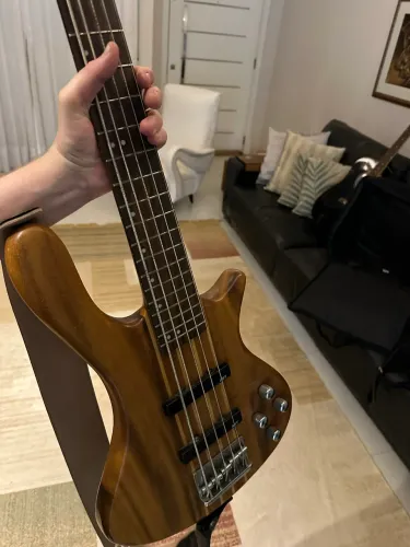 Contrabaixo 5 cordas Washburn