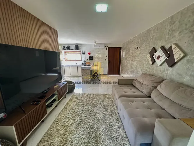 Villas do Pratagy. 101m2, totalmente mobiliado, 2/4