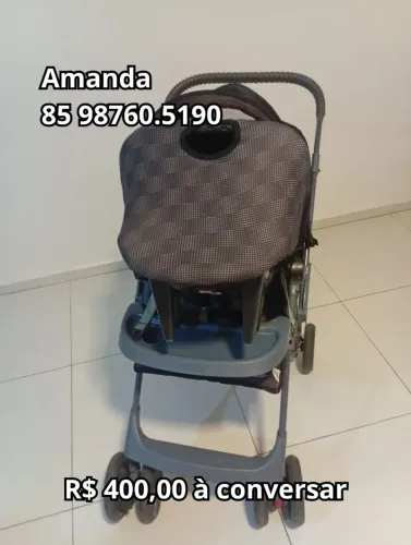 Carrinho e cadeira - bebê até 12 meses