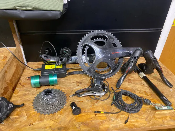 Grupo campagnolo super record de 12 EPS
