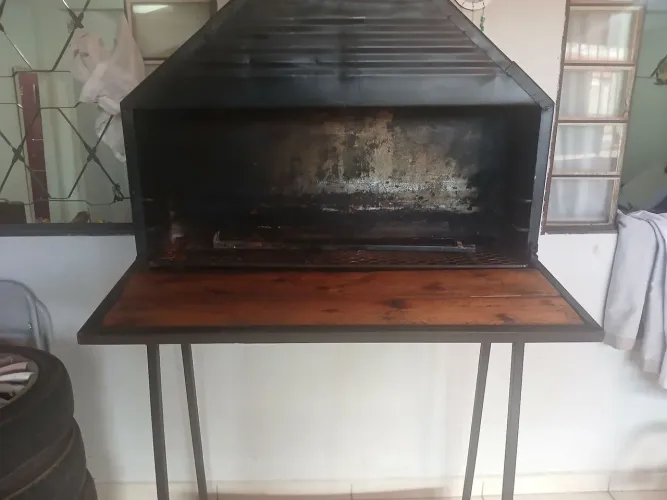 churrasqueira com chaminé