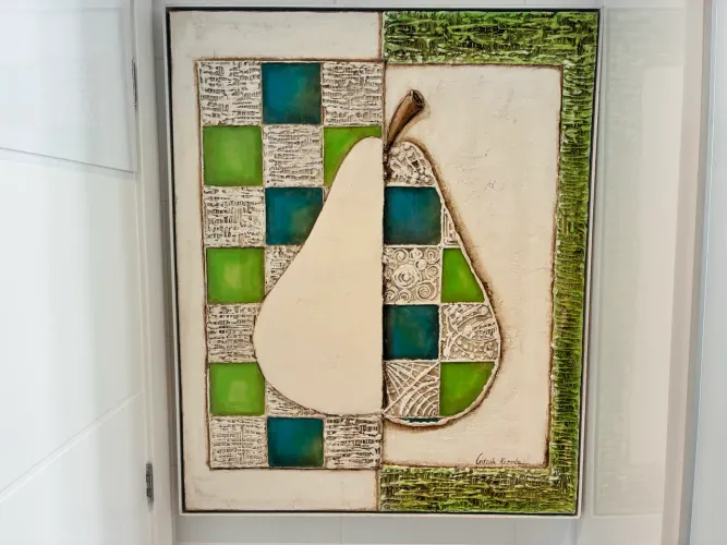 Quadro da Artista Plástica Cristina Rezende