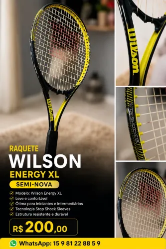 Raquete Wilson Energy XL