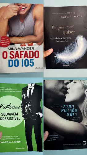 Box 6 Livros Romance Adulto
