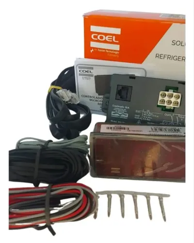 kit controlador eletrônico Coel TIB30 para cervejeiras, compatível com diversas marcas