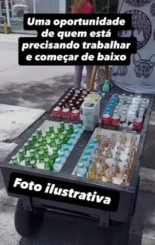 Carrinho de bebidas