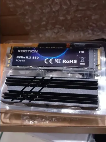 SSD M2 Nvme 1tb ps5 pcle 4.0 kootioncom dissipador de calor