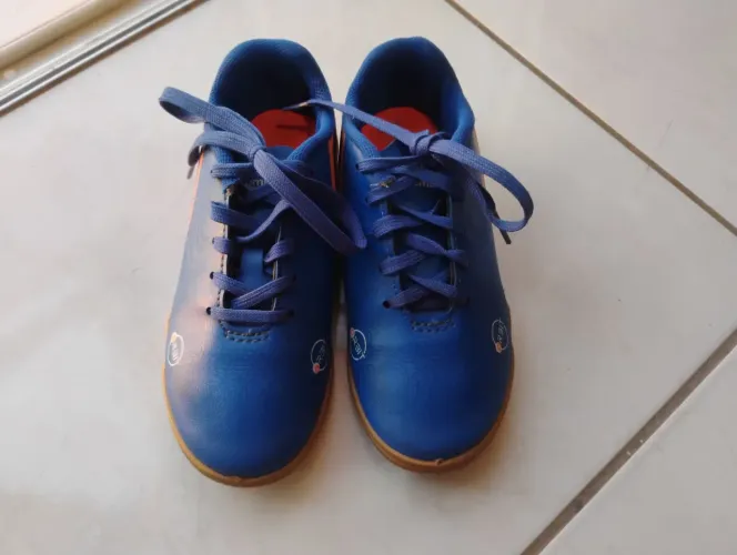 Chuteira Infantil Umbro Azul
