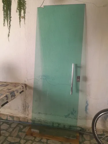 Porta de vidro pronto pra montar