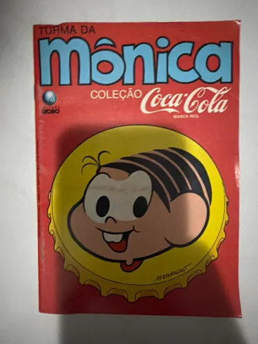 Gibi turma da Mônica coca cola sem defeito 