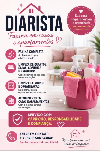 SERVIÇOS DE FAXINA
