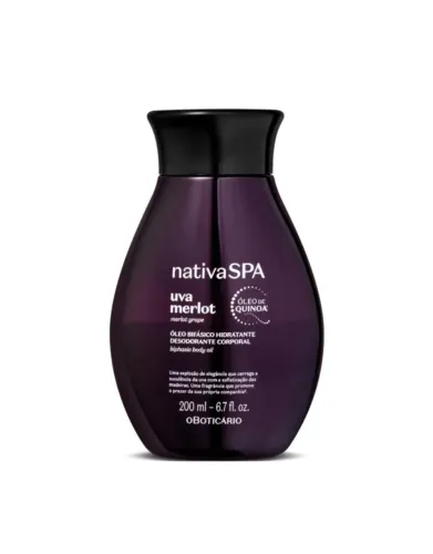 Óleos boticário nativa SPA