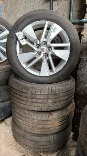 Jogo de Rodas Toyota Corolla GLI 2014/15 205/55 R16 5X100
