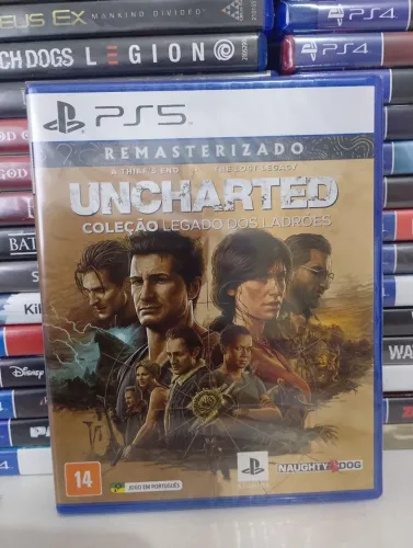 Uncharted Legado dos Ladrões (novo lacrado)