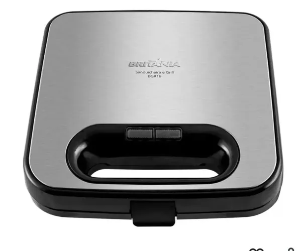 Sanduicheira e Grill Britânia BGR16 2 em 1 Redstone 750W 220V