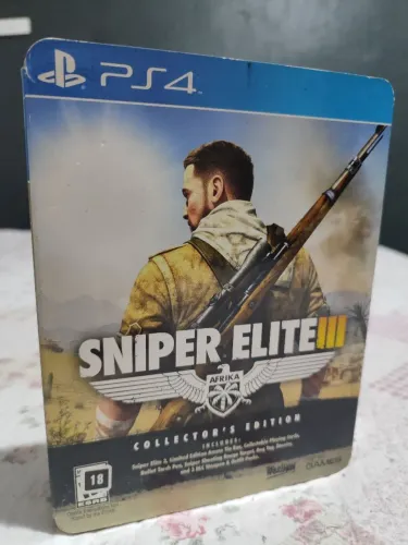Sniper Elite 3 PS4 - Edição de Colecionador Completa + Itens Exclusivos