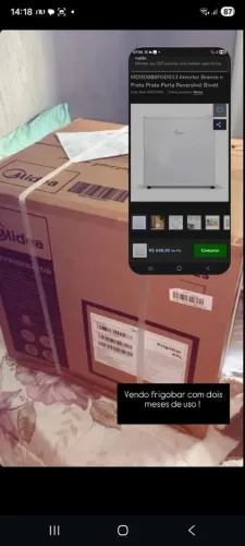 Vendo frigobar novo