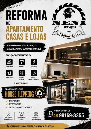 Reforma, construção tudo em geral 
