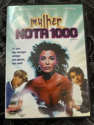 DVD original filme MULHER NOTA MIL (weird science)