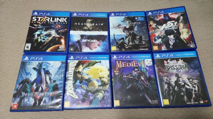 Jogos PS4 (NÃO ENVIO!!!) LEIAAAA!!!!!
