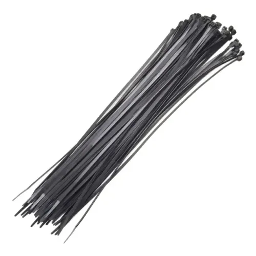 Abraçadeira Nylon Bomvink BOM-5466 Enforca Gato 3,6x250mm 25cm Preto Para Cabos Fios E Org