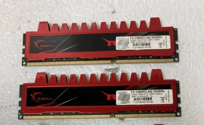 Kit Memória Ram Ripjaws Ddr3 2x4gb