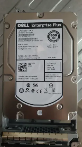 Hd Dell 600gb 15k sas 6gb pn 00vx8j Sata
