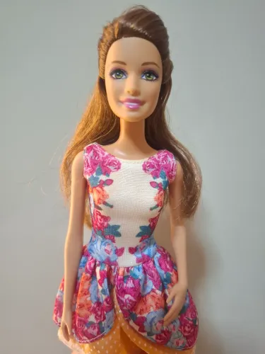 Barbie Teresa vestido floral raro