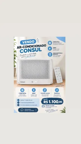 Vendo ar condicionado (7 meses de uso)